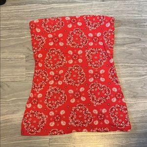 Red Tube Top